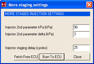 More Staged Injection, MS1, 13B Rotary