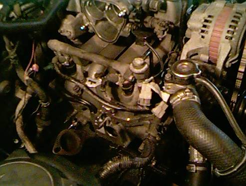 Beginning work on the engine. Removed: ACV, 6 port actuators, cold start, secondary throttle