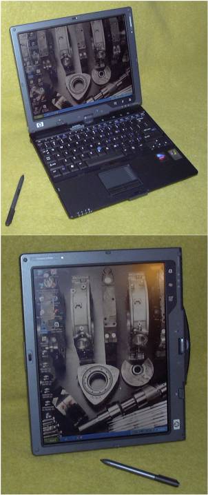 Image Of HP Compaq TC4200 Tablet