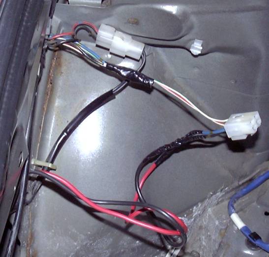 Fuel pump wiring