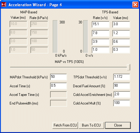 Acceleration Wizard, MS1, 13B Rotary