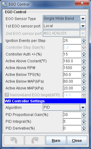 EGO Control, MS2, 13B Rotary