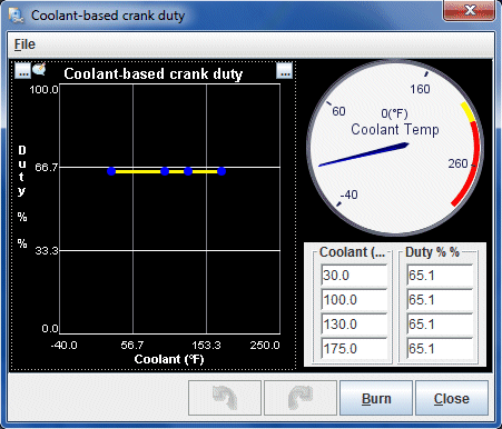 PWM Idle Cranking Duty, MS3X, 13B Rotary